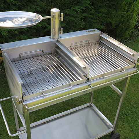 The Stainless Steel Barrel Barbecue
