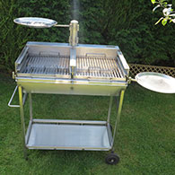 Shallow Tray for Barrel Barbecue 1 - Can be used instead of 'Side Trays'