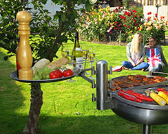 The Ikon Barbecue comes with two shallow trays - Need three? 2/2