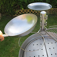 Swivelling Wok Ring for the Ikon Barbecue 1