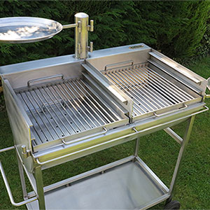 The Stainless Steel Barrel Barbecue