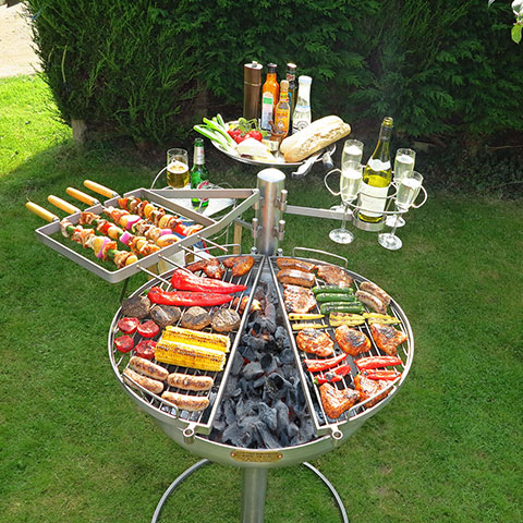 The Stainless Steel Ikon Barbecue Grill 2