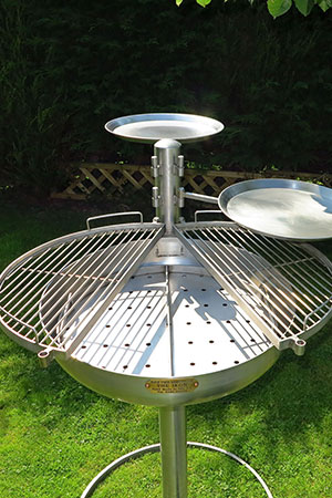 The Stainless Steel Ikon Barbecue Grill