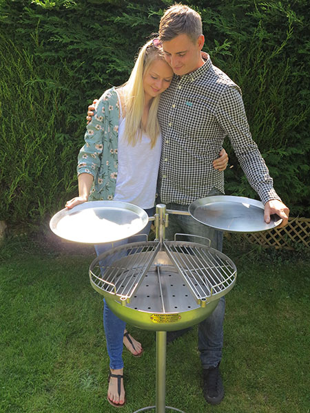 Small Stainless Steel Mini Ikon Barbecue