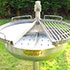 The Charcoal Stainless Steel Mini Ikon BBQ Grill by Black Forge Barbecues
