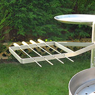 Swivelling Kebab Rack for the Ikon Barbecue 2